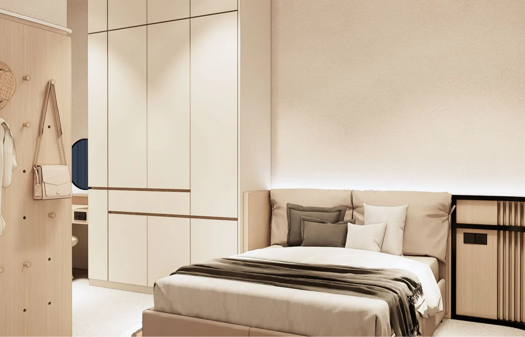 Corner Terrace bedroom one